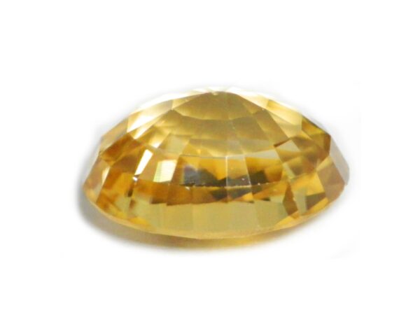 ZIRCON  MEDIUM YELLOW 2.88 Cts -  SRI LANKA NATURAL GEMSTONE - Image 4