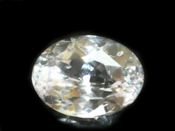 WHITE SAPPHIRE UNHEATED  1.44 CTS NATURAL LOOSE GEMSTONE Clearance Sale