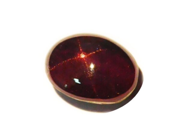 NATURAL GARNET 4 RAY STAR 7.14 CTS - SRI LANKA LOOSE GEMSTONES - 19030 - Image 4