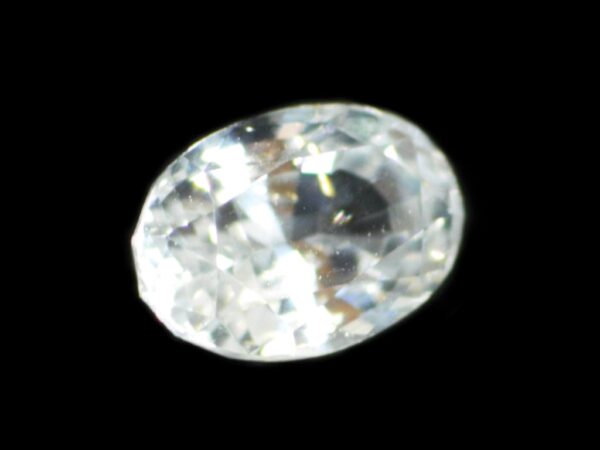 WHITE SAPPHIRE 0.77 CTS 19482 - CEYLON LOOSE GEMSTONE - Image 2