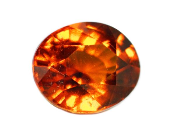 HESSONITE GARNET REDDISH ORANGE 3.25 CTS NATURAL CEYLON GEM (Copy) - Image 3