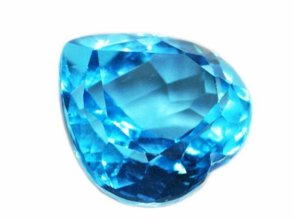 BLUE TOPAZ SWISS BLUE 18.85 Cts 19975 - GORGEOUS GEM FOR PENDANT Clearance Sale - Image 4