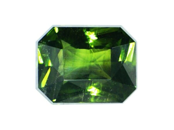 ZIRCON DEEP GREEN 2.51 Cts NATURAL CEYLON LOOSE GEMSTONE - Clearance Sale