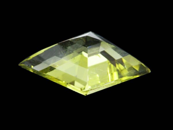 LIME CITRINE KITE SHAPE 17.64 CTS NATURAL SRI LANKA LOOSE GEMSTONE 20507 - Image 2