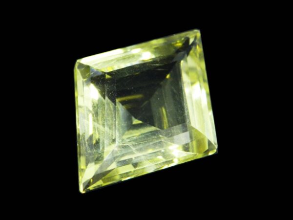 LIME CITRINE KITE SHAPE 17.64 CTS NATURAL SRI LANKA LOOSE GEMSTONE 20507 - Image 4