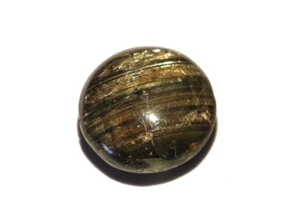 CERTIFIED ZIRCON CATS EYE 8.14 Cts NATURAL CEYLON LOOSE GEMSTONE 20635