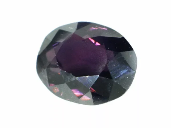 SPINEL DARK PURPLE LUSTER 3.74 Cts OVAL NATURAL SRI LANKA LOOSE GEMSTONE - 20664 - Image 4