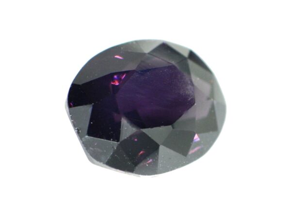 SPINEL DARK PURPLE LUSTER 3.74 Cts OVAL NATURAL SRI LANKA LOOSE GEMSTONE - 20664 - Image 2