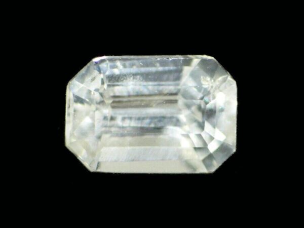 White Sapphire Unheated 1.04 Cts Natural Sri Lanka Loose Gemstone 21004