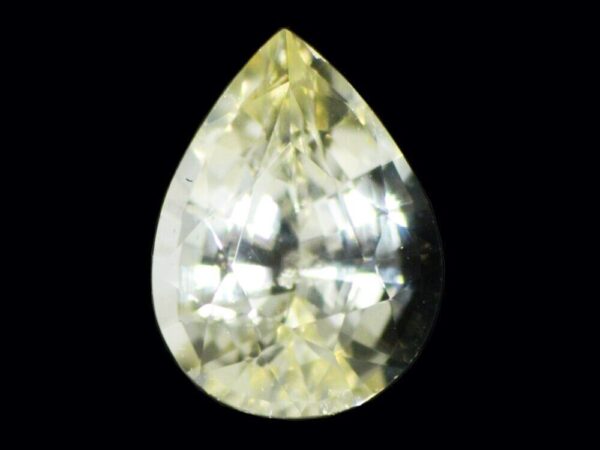 YELLOW SAPPHIRE UNHEATED 0.95 Cts NATURAL SRI LANKA LOOSE GEMSTONE - 21053