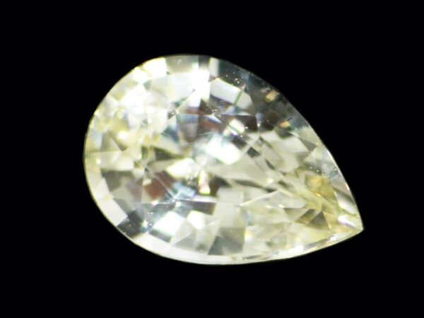 YELLOW SAPPHIRE UNHEATED 0.95 Cts NATURAL SRI LANKA LOOSE GEMSTONE - 21053 - Image 2