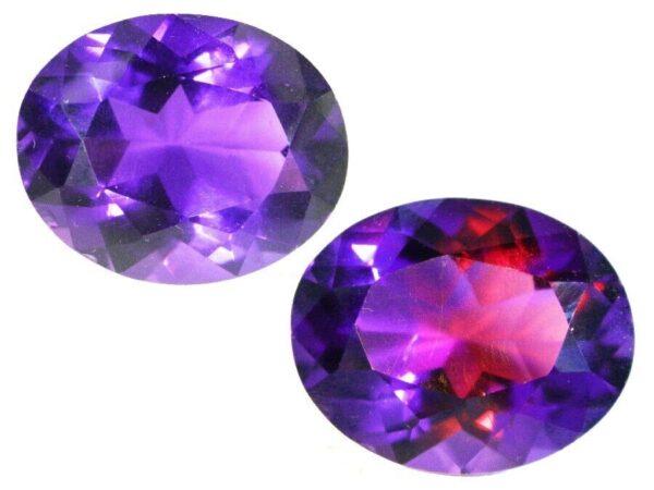 AMETHYST COLOR CHANGE 8.86 Cts - NATURAL SRI LANKA LOOSE GEMSTONE 21088