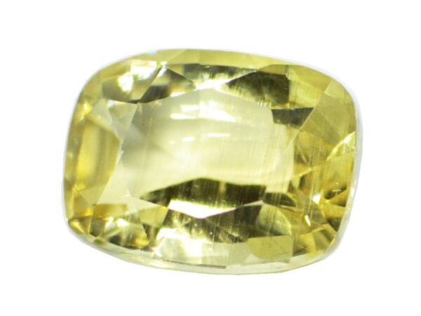 BERYL YELLOW 1.68 Cts NATURAL SRI LANKA LOOSE GEMSTONE 21377 - Image 4