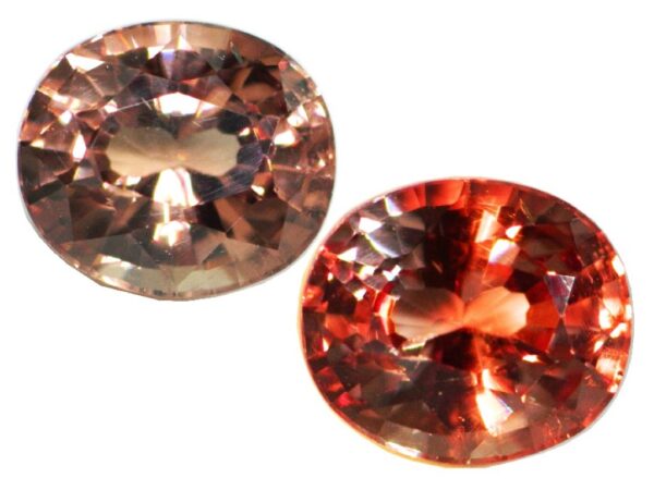 GARNET COLOR ENHANCING 1.80 Cts NATURAL SRI LANKA LOOSE GEMSTONE 21389