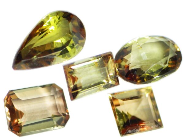 ANDALUCITE 5 PCS 2.01 Cts NATURAL SRI LANKA LOOSE GEMSTONE - 21397 - Image 3