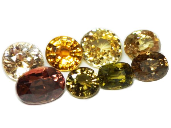 ZIRCON 8 PCS 10.35 Cts NATURAL SRI LANKA LOOSE GEMSTONE - 21402 - Image 2