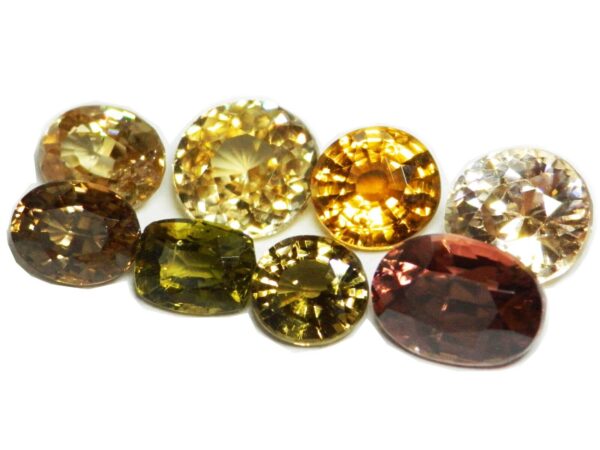 ZIRCON 8 PCS 10.35 Cts NATURAL SRI LANKA LOOSE GEMSTONE - 21402 - Image 3