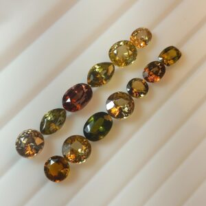 Zircon Mixed 13 Pcs Natural Gemstones – 19.07 Cts | Just 14 USD Per Carat Terrific Bargain!