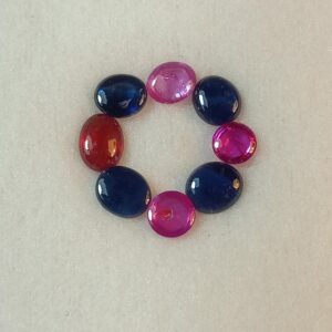Blue & Pink Sapphire 8 Pcs Natural Sri Lanka Gemstones – 4.55 Cts | Just 22 USD Per Carat | 21519