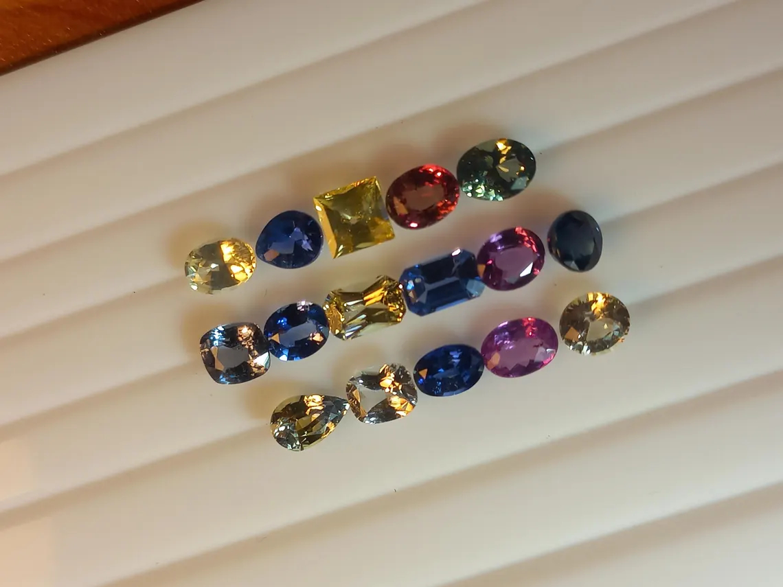 Sapphire Lot 16 Pcs Natural Gemstones – 10.53 Cts | Just 22 USD Per Carat Terrific Bargain! - Image 3