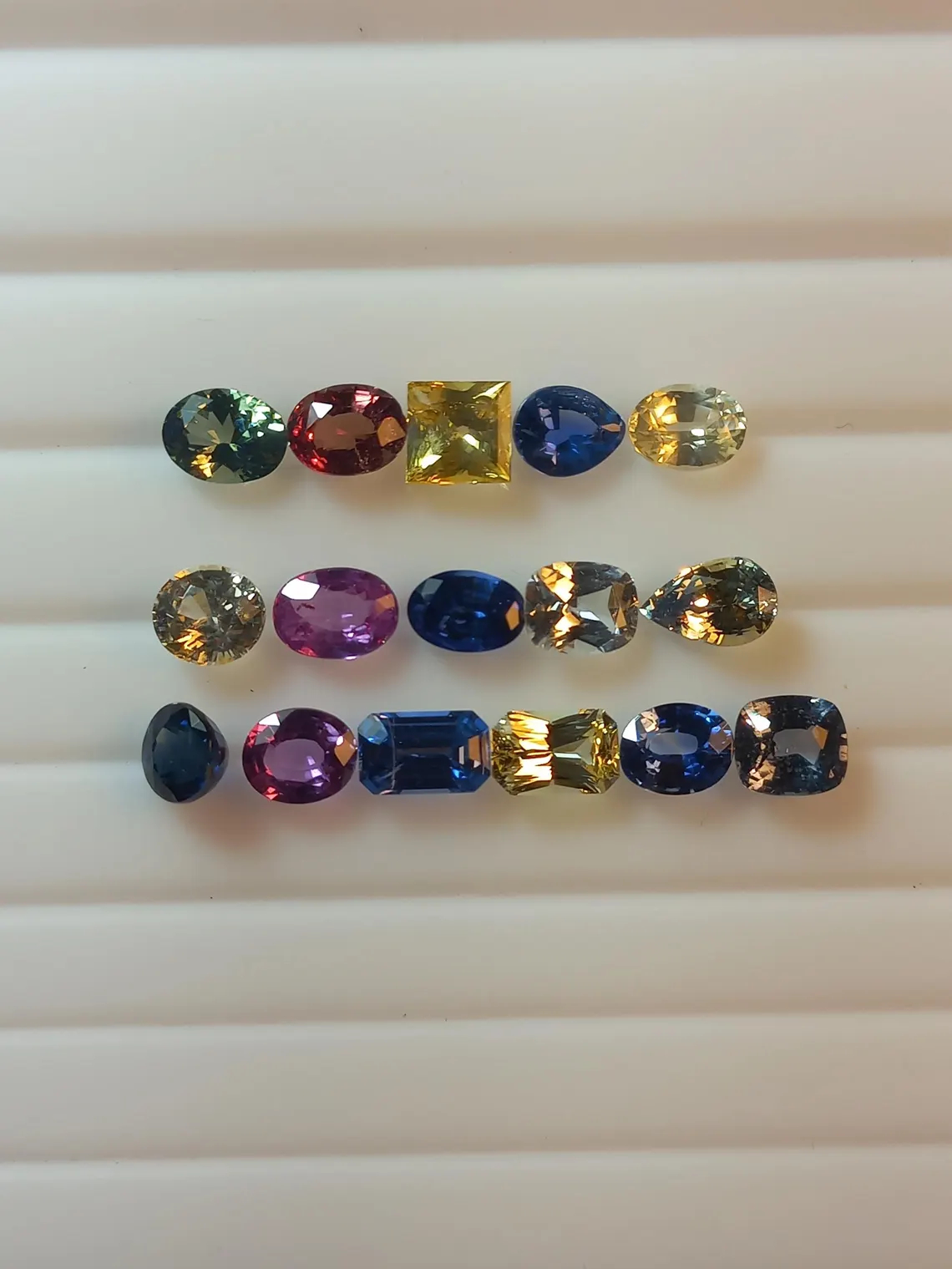 Sapphire Lot 16 Pcs Natural Gemstones – 10.53 Cts | Just 22 USD Per Carat Terrific Bargain!