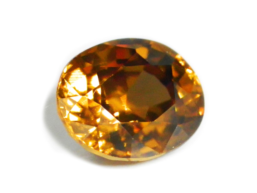 Golden Brown Zircon 2.36 Cts Natural Sri Lanka Loose Gemstone 18460 - Image 2