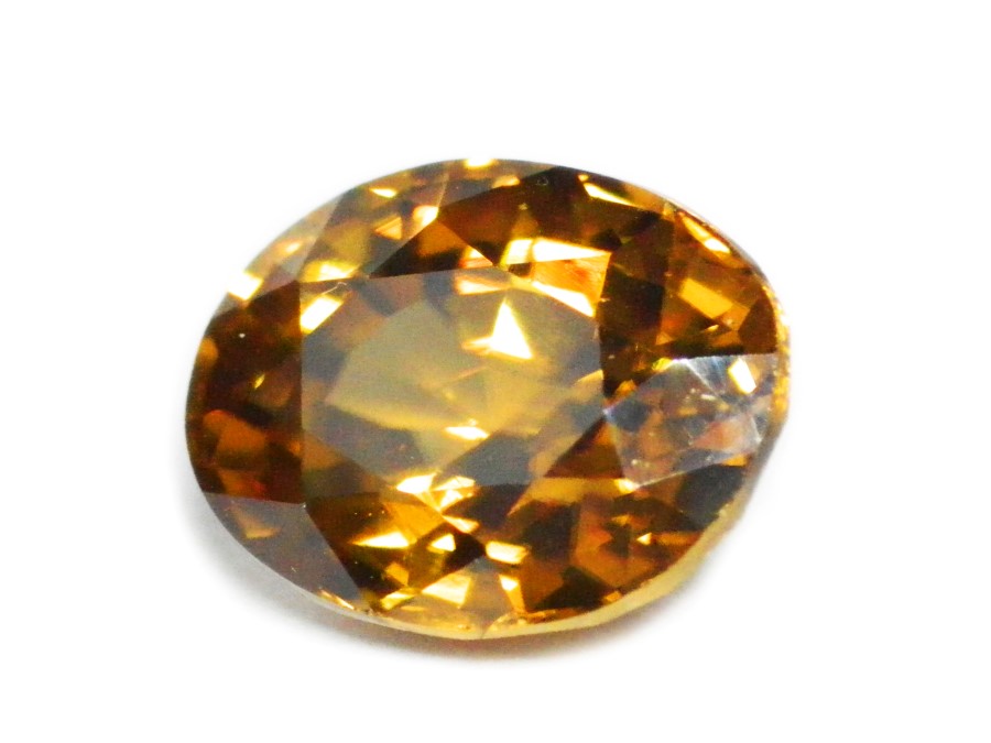 Golden Brown Zircon 2.36 Cts Natural Sri Lanka Loose Gemstone 18460 - Image 4