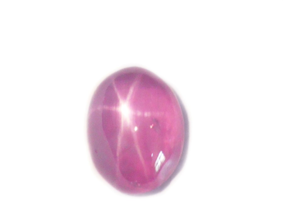 STAR SAPPHIRE 6 RAY MEDIUM PINK 1.56 CTS 19004 - Image 5