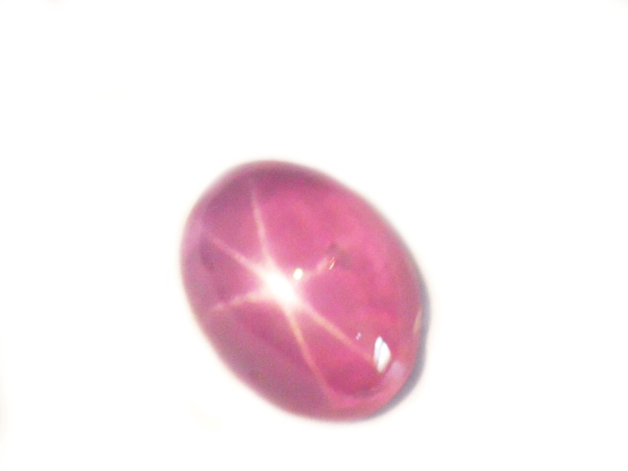 STAR SAPPHIRE 6 RAY MEDIUM PINK 1.56 CTS 19004 - Image 2