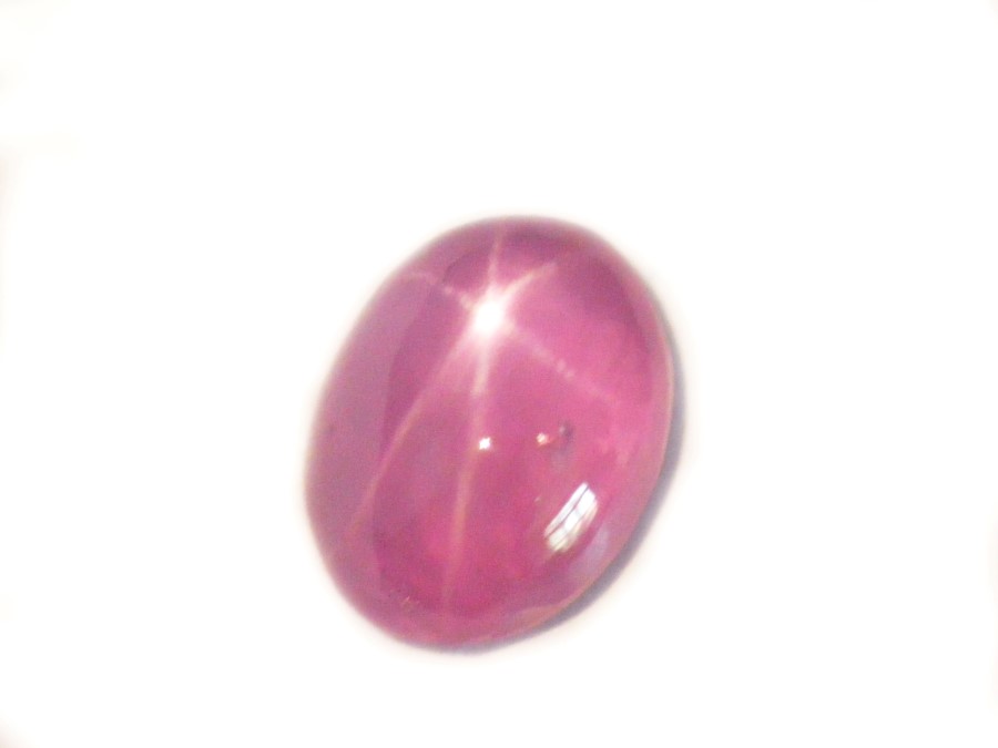 STAR SAPPHIRE 6 RAY MEDIUM PINK 1.56 CTS 19004