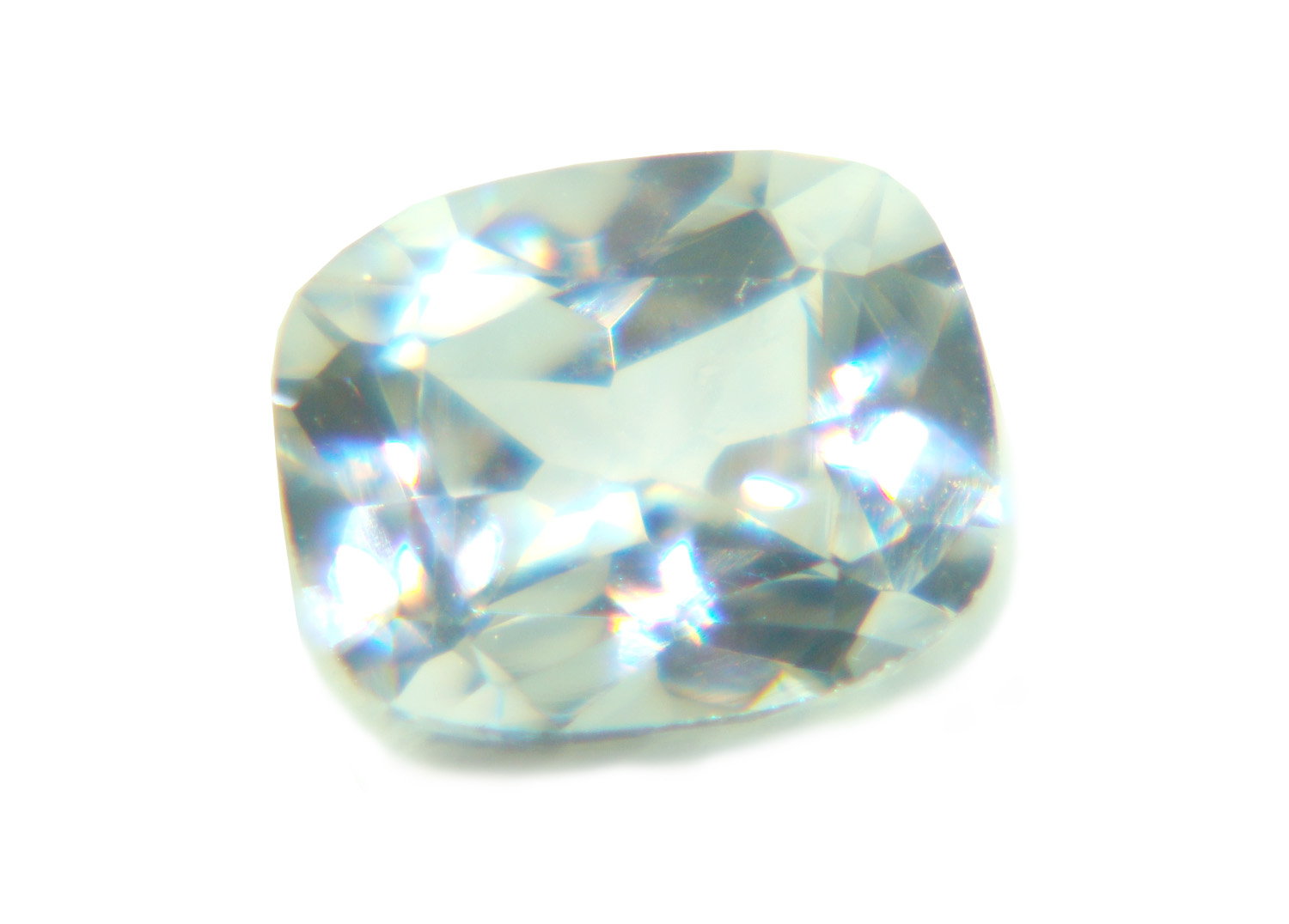 WHITE SAPPHIRE 0.62 CTS - NATURAL CEYLON LOOSE GEM 21572 - Image 2