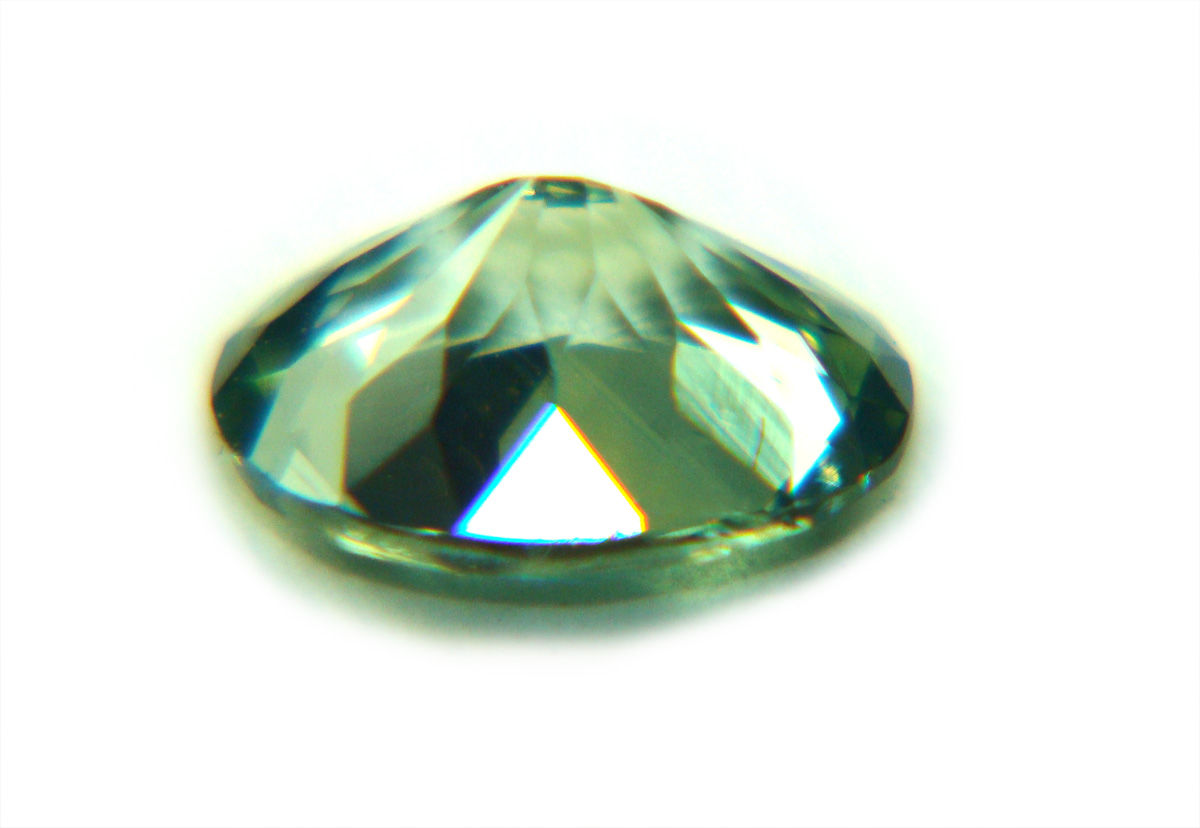 GREEN SAPPHIRE 0.70 CTS SRI LANKA NATURAL GEMSTONE 21573 - Image 3